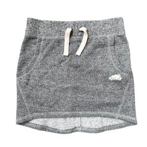 New Roots Kids High Low Heathered Gray skirt, Size 6
